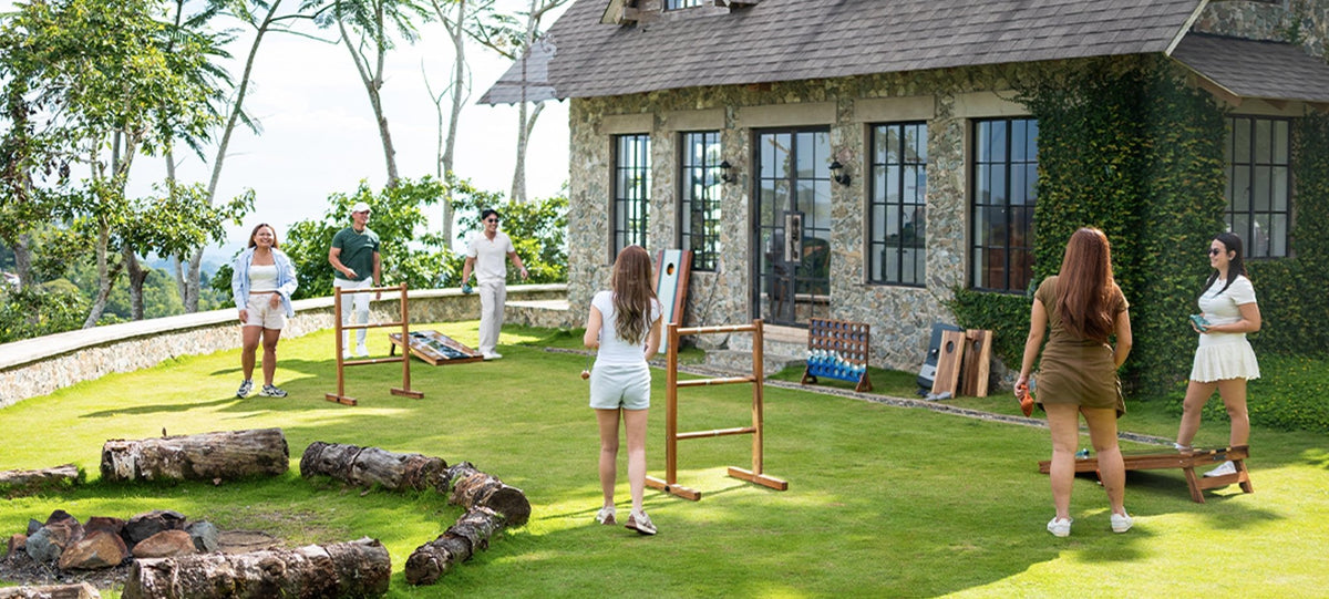 Lake House Outdoor Games