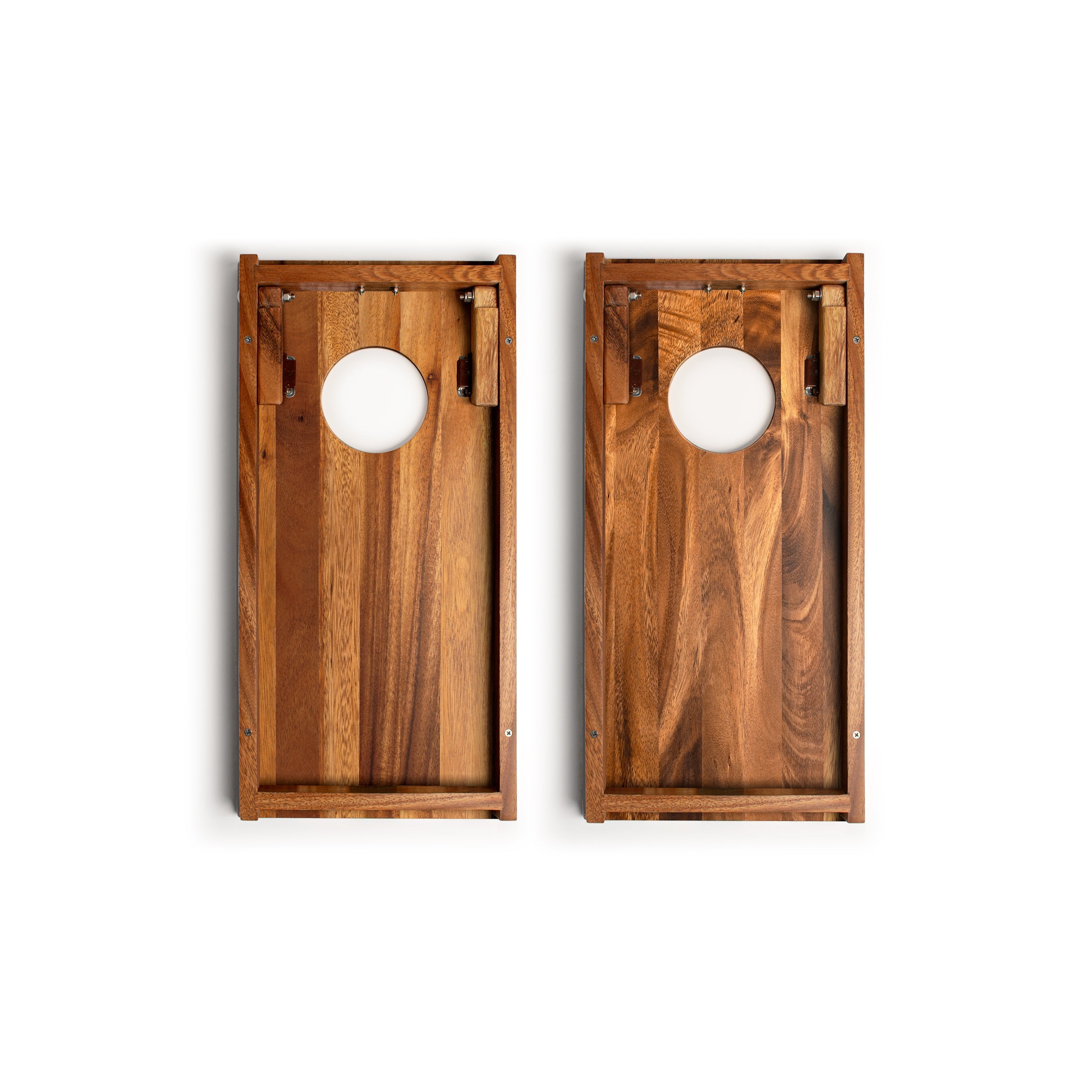 1ft x 2ft Resin & Wood Travel Cornhole Set | Beach Wave - EGCH12R-03-WB | Elakai Outdoor