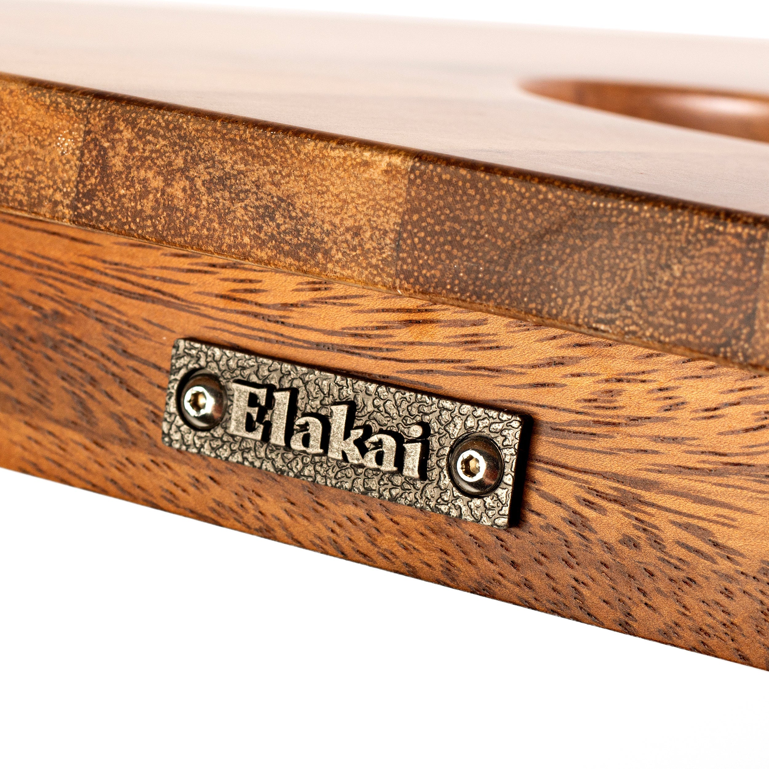 1ft x 2ft Resin & Wood Travel Cornhole Set | Beach Wave - EGCH12R-03-WB | Elakai Outdoor