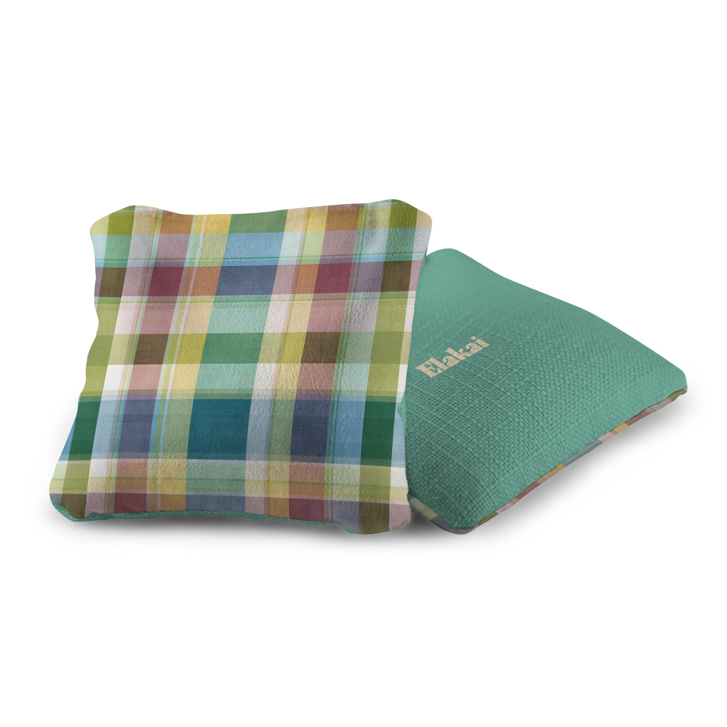 #color_Retro Patchwork Plaid Spring Lake