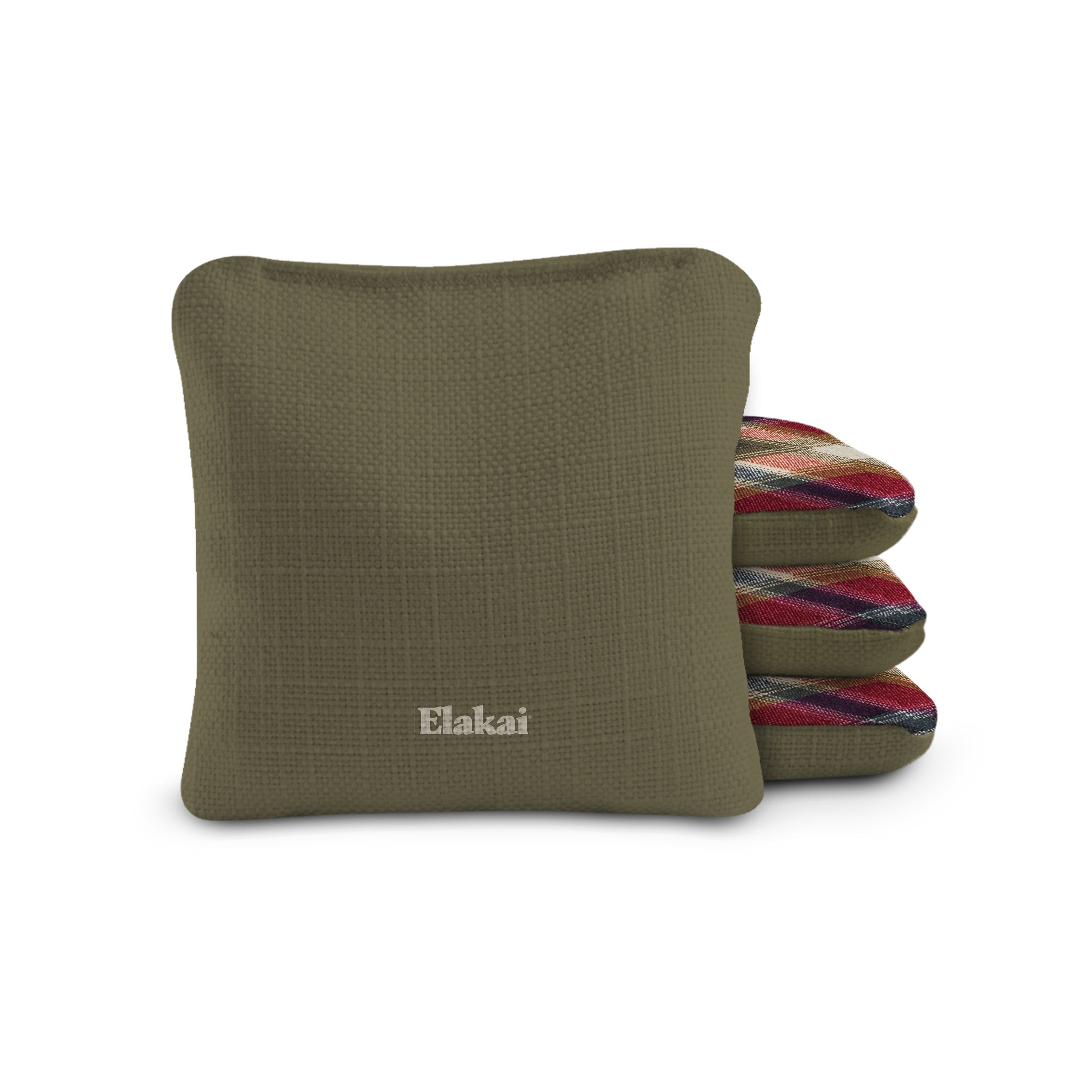 #color_Rustic Tartan Plaid Olive Green