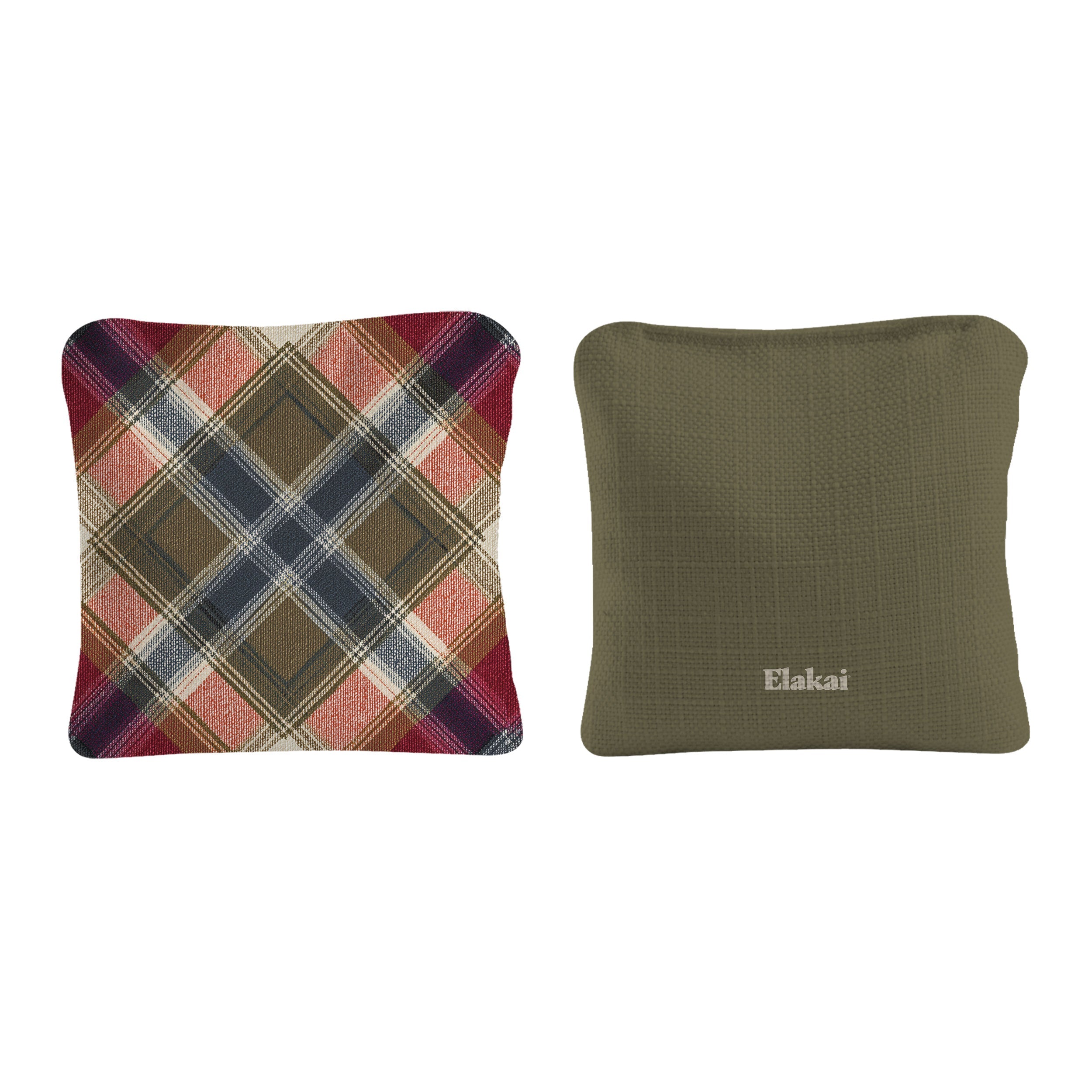 #color_Rustic Tartan Plaid Olive Green