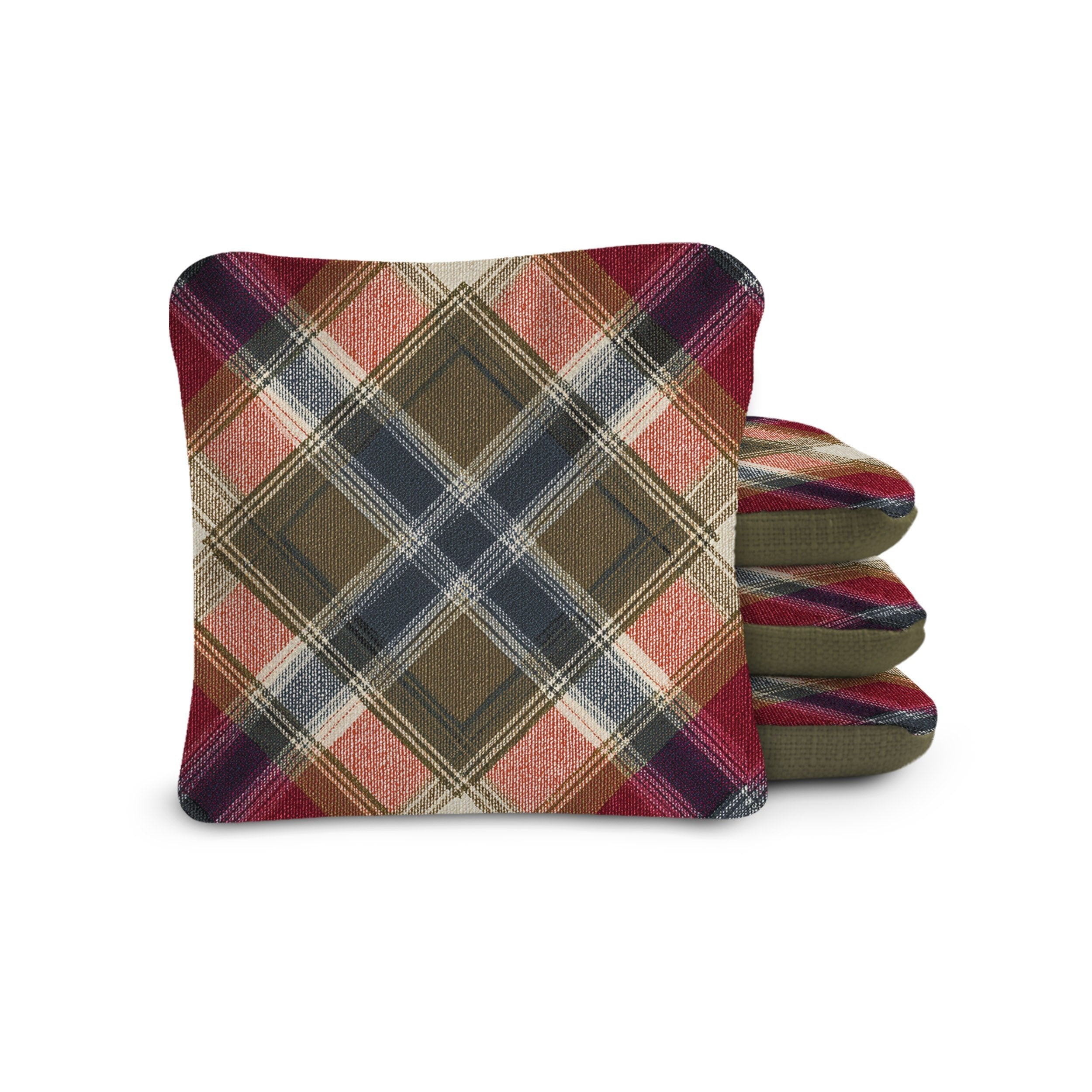 #color_Rustic Tartan Plaid Olive Green