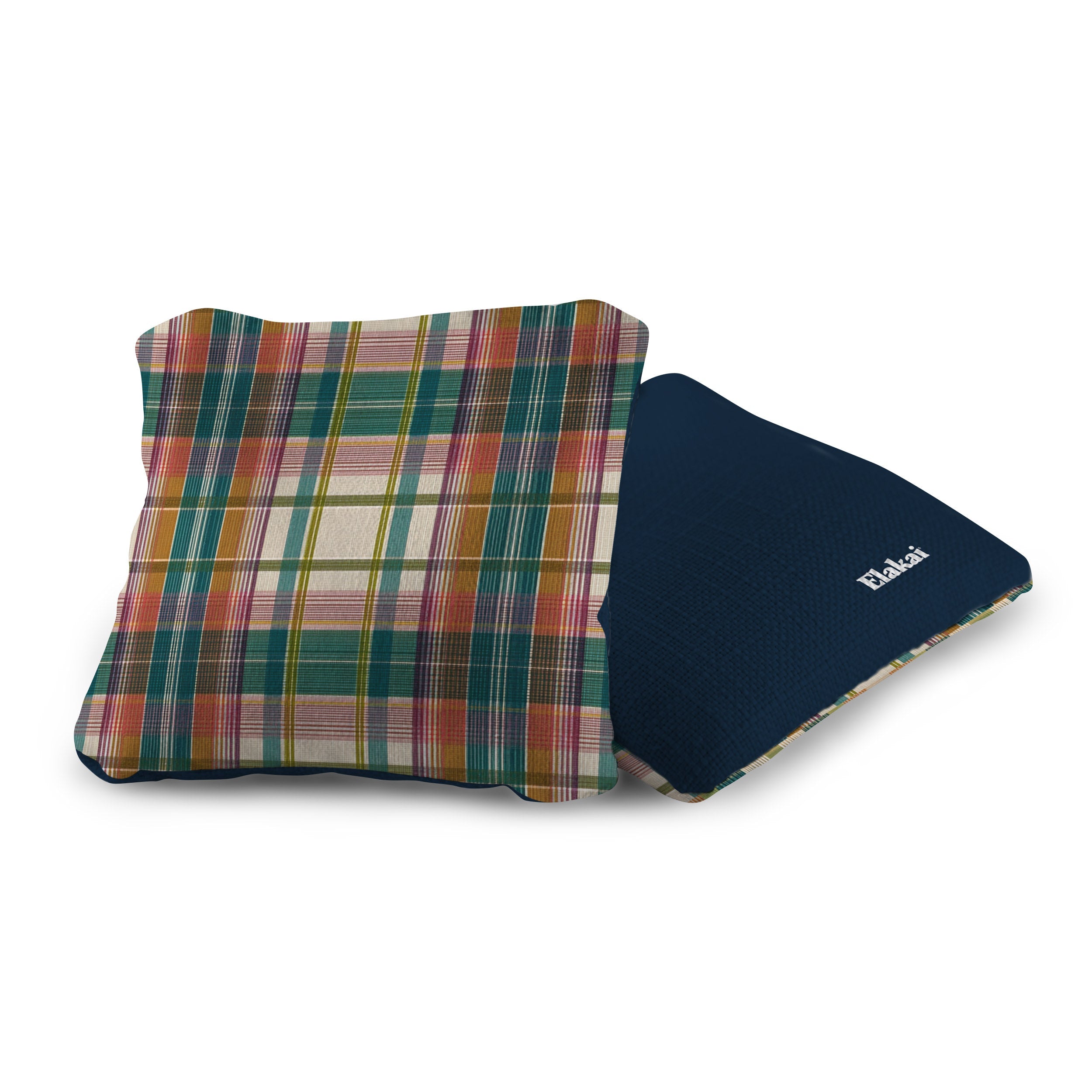#color_Vintage Madras Plaid Coastal Navy