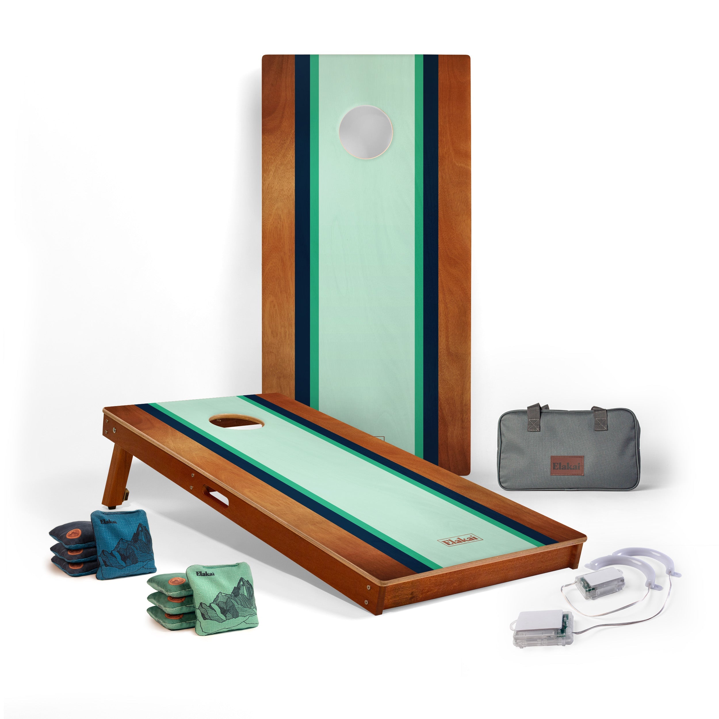 Classic Stripes Gidget | Curated Cornhole Set - | Elakai Outdoor