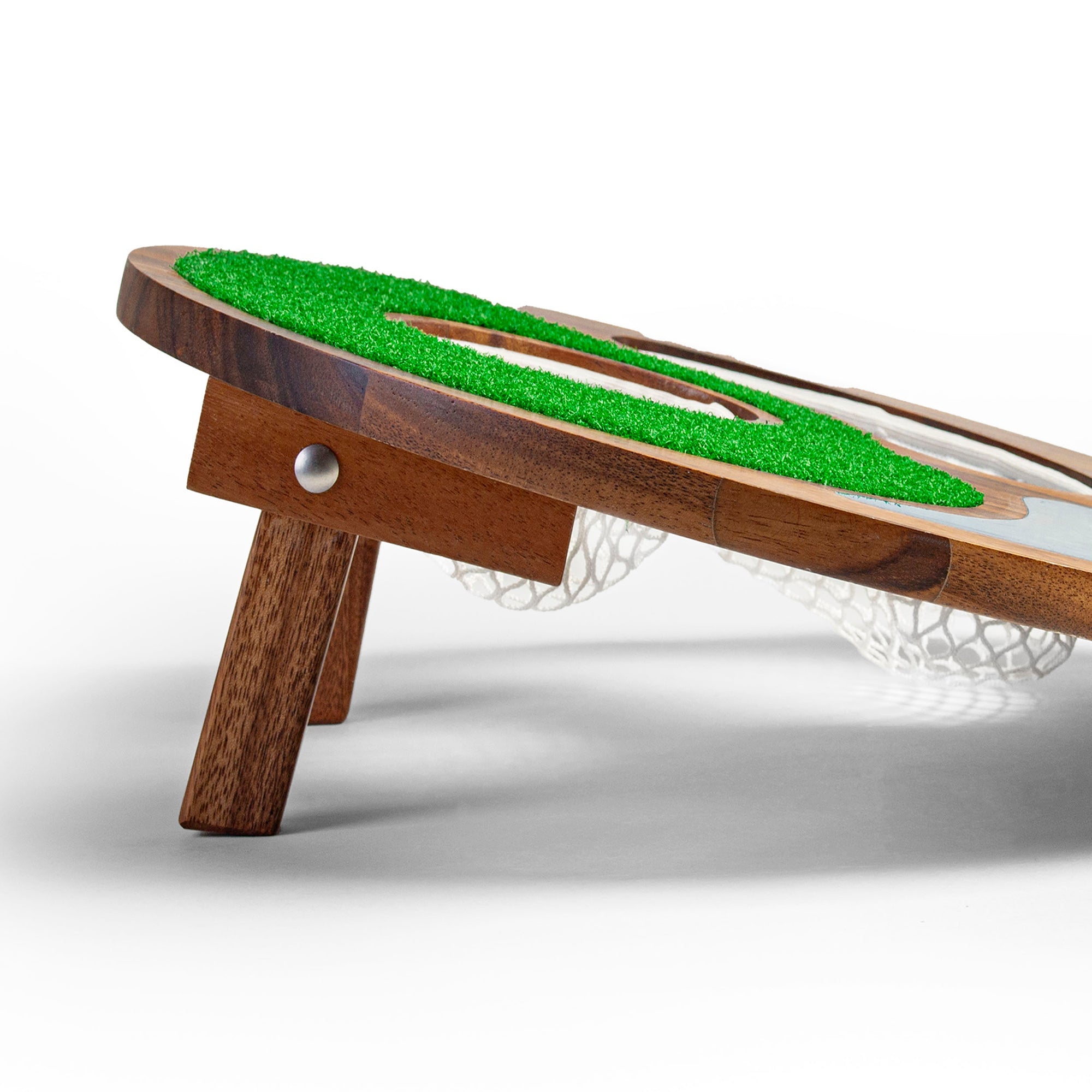 Elakai Island Hole | Premium Wood and Resin Cornhole x Golf Chipping Game - EGIH-00-A | Elakai Outdoor