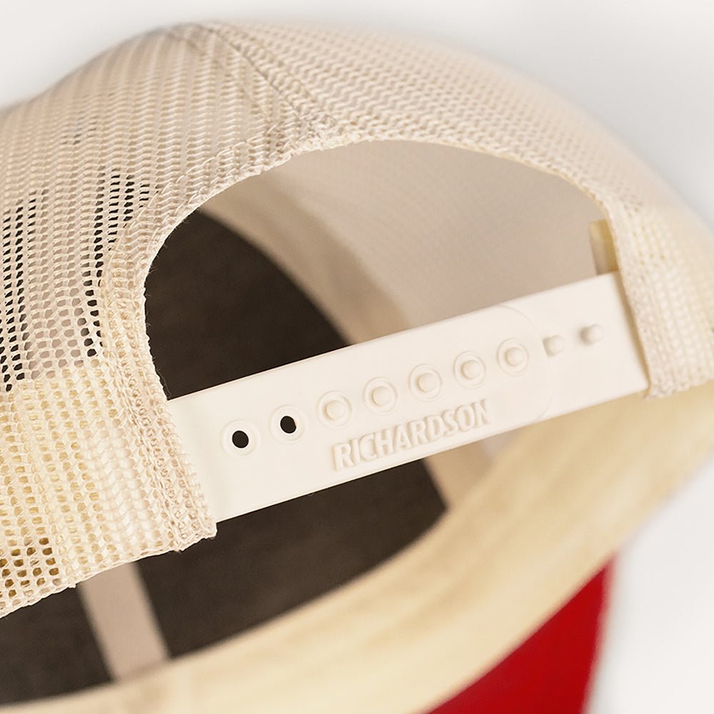 Elakai Patch Low - Profile Trucker Hat - Red EAHT-03 | Elakai Outdoor