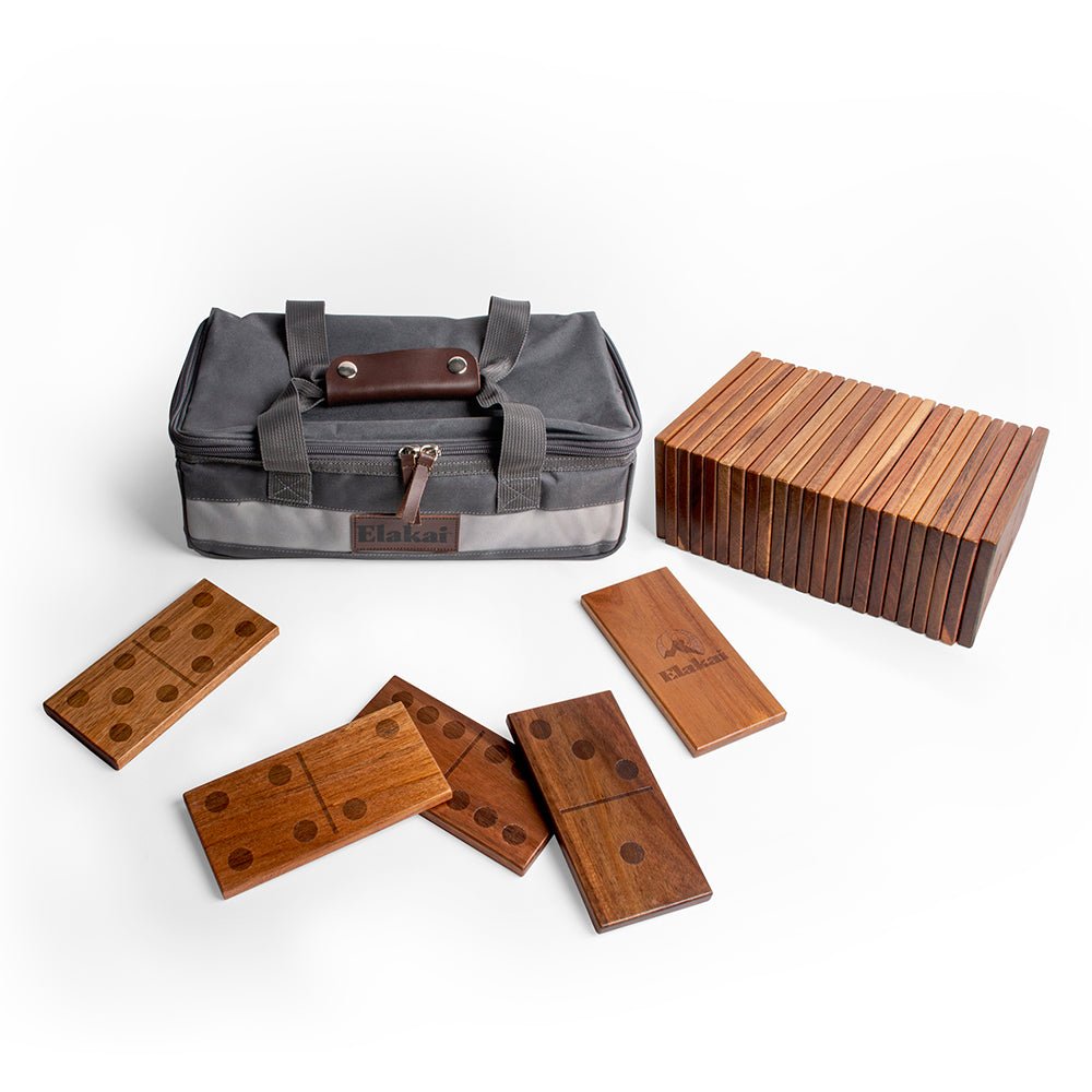 Giant Wood Dominoes - EGGD-00 | Elakai Outdoor