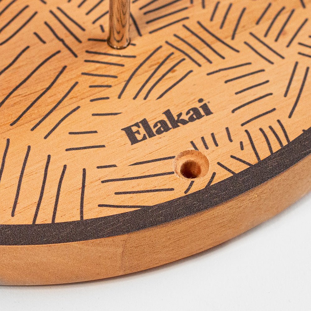 Hook and Ring Toss Game with Natural Wood Finish - EGHRCP-00 | Elakai Outdoor