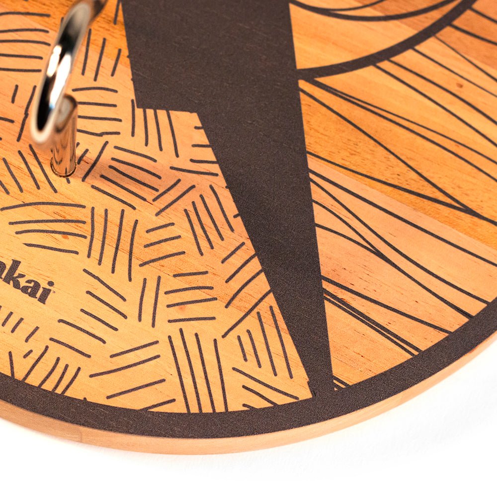 Hook and Ring Toss Game with Natural Wood Finish - EGHRCP-00 | Elakai Outdoor