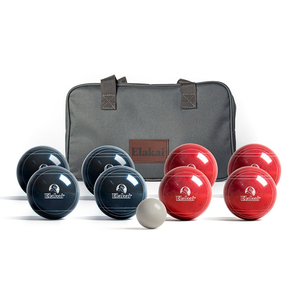 Premium Resin 107mm Rambler Bocce Set - EGBB107R-00 | Elakai Outdoor