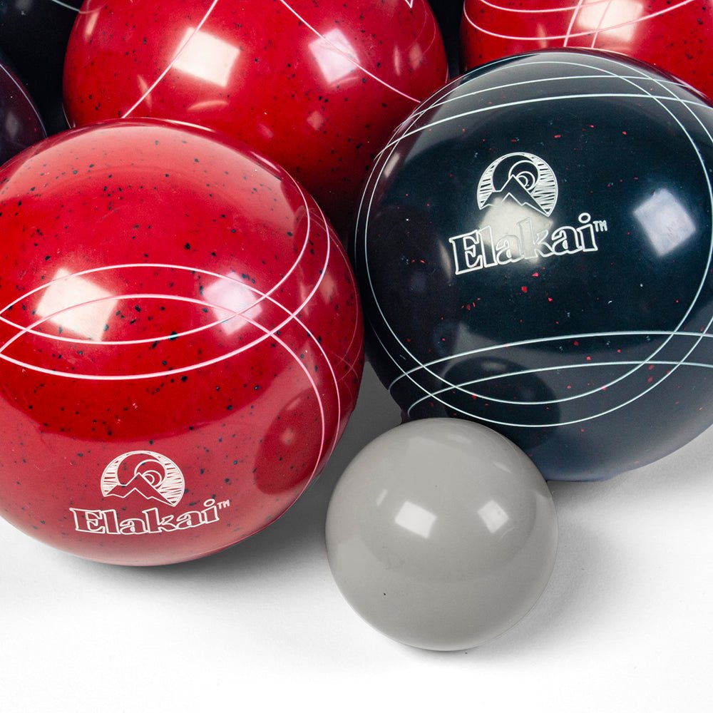 Premium Resin 107mm Rambler Bocce Set - EGBB107R-00 | Elakai Outdoor