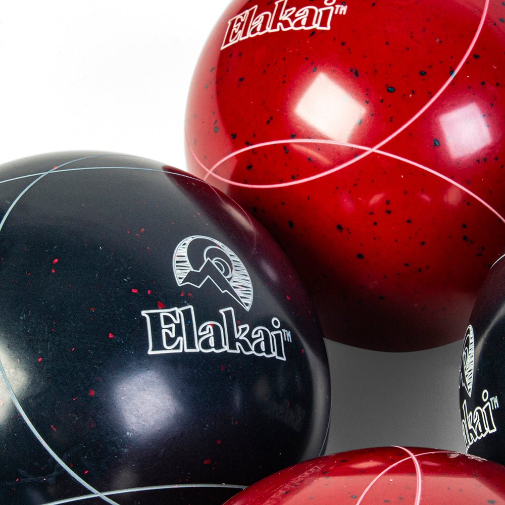 Premium Resin 107mm Rambler Bocce Set - EGBB107R-00 | Elakai Outdoor