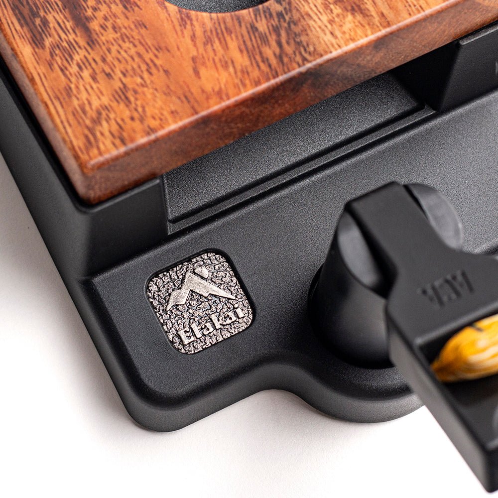 The Beach Epoxy Resin Double Chuck ART Mini Tabletop Cornhole Game - EGDC-01 | Elakai Outdoor