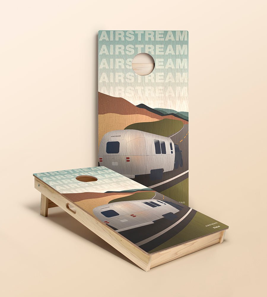 2x4 Ranger Airstream Roadtrip Professional Regulation Cornhole Boards - EGCH24A-C20-1 | Elakai Outdoor
