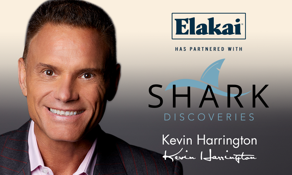 Elakai Outdoor announces partnership with Kevin Harrington and Shark Discoveries