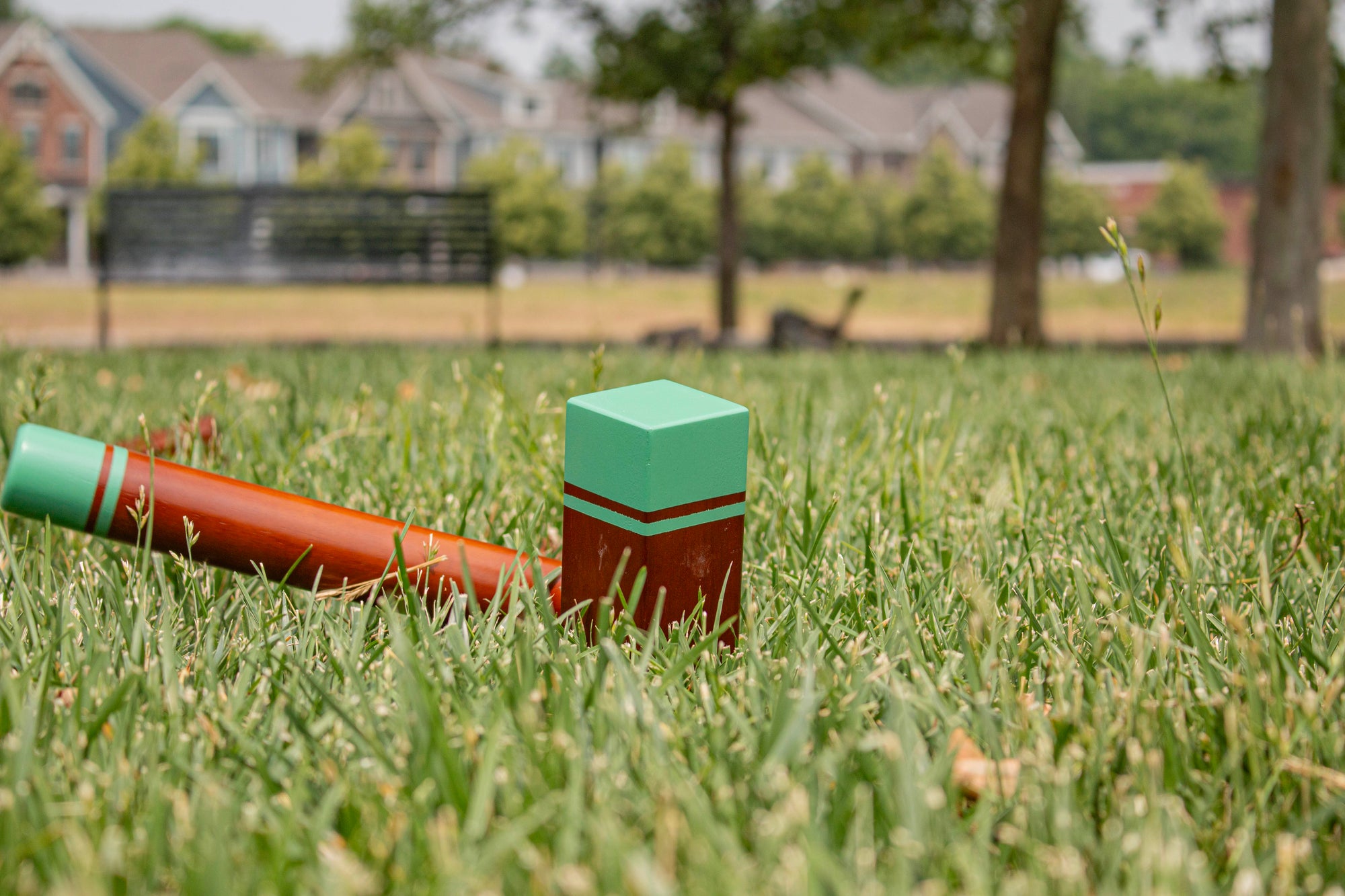 How to Set Up the Perfect Kubb Pitch in Your Backyard