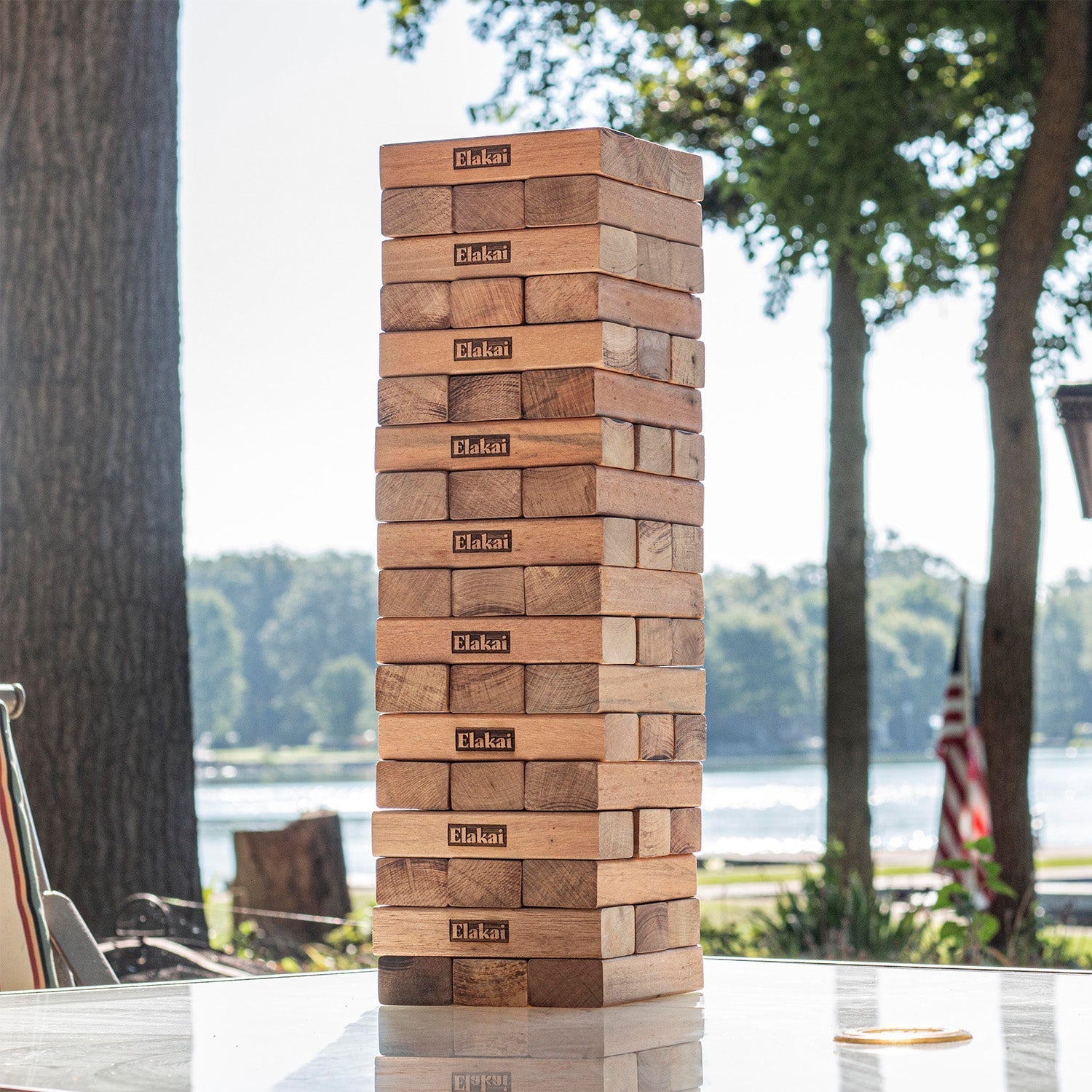 Different Ways To Play Giant Wood Block Game - Elakai Outdoor