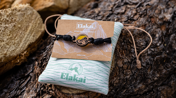 Clear Resin Mountain Bracelet - Elakai Outdoor