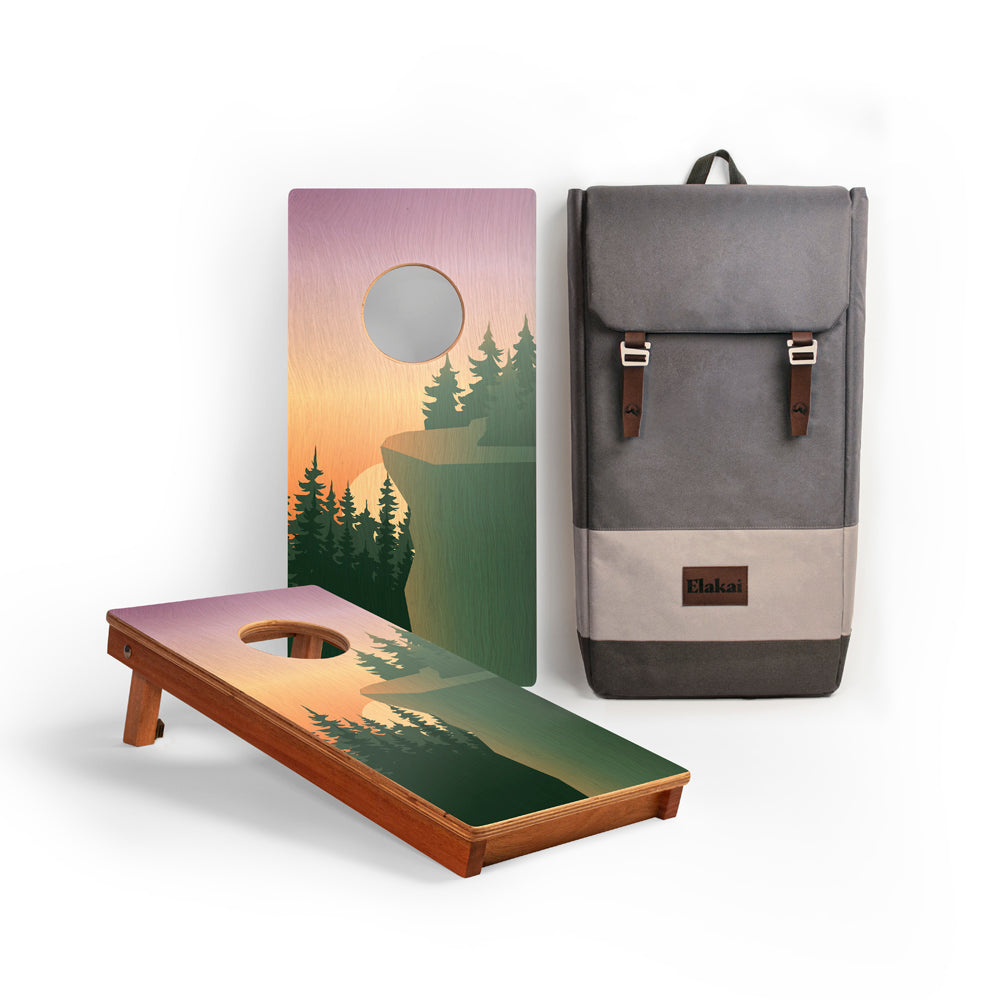 1ft x 2ft Cliff View Compact Travel Cornhole Boards