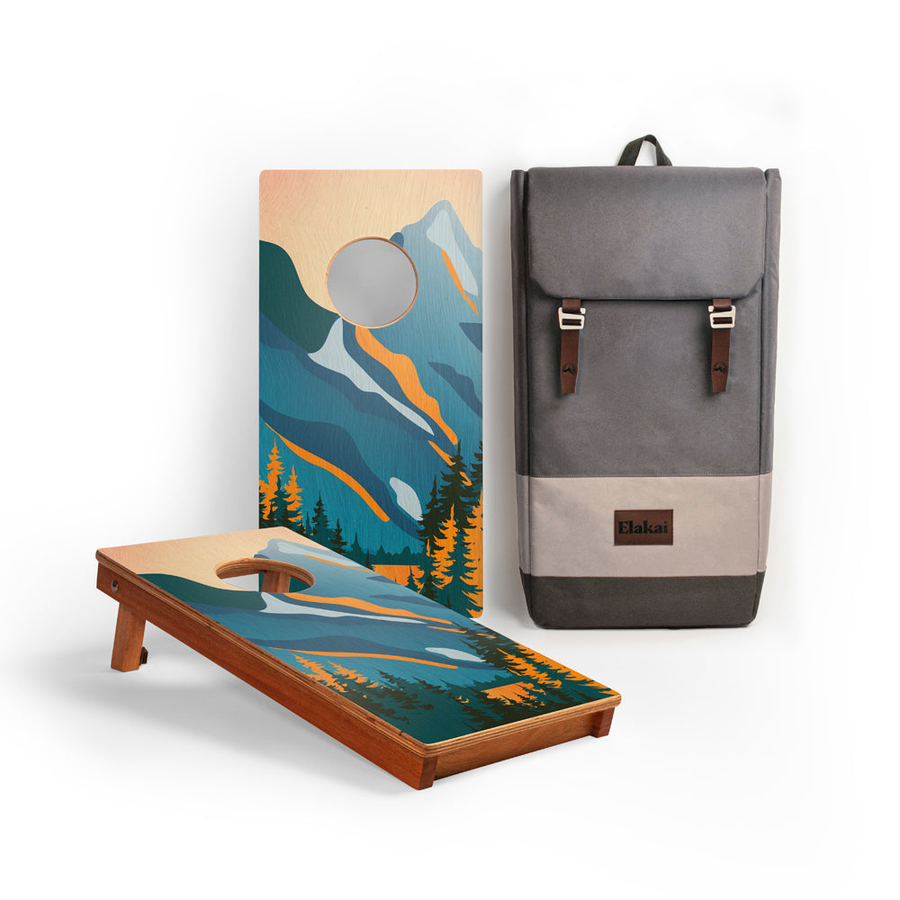 1ft x 2ft Grand Teton Compact Travel Cornhole Boards