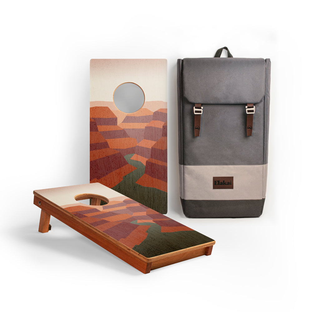 1ft x 2ft Grand Canyon Compact Travel Cornhole Boards