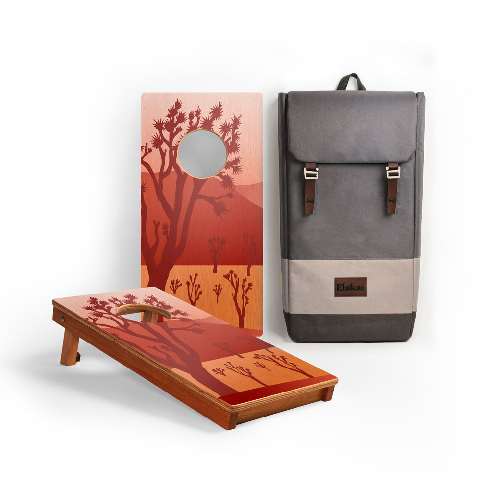 1ft x 2ft Joshua Tree Compact Travel Cornhole Boards