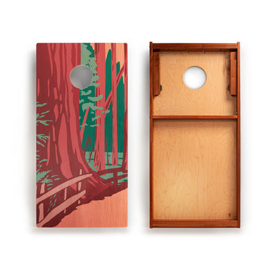 2x4 Redwoods Cornhole Boards