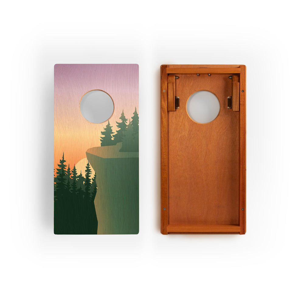 1ft x 2ft Cliff View Compact Travel Cornhole Boards