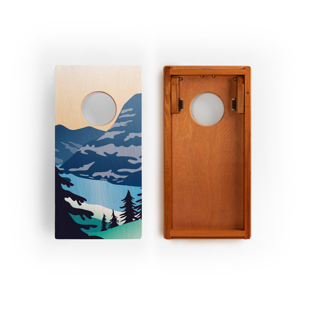 1ft x 2ft Glacier Compact Travel Cornhole Boards