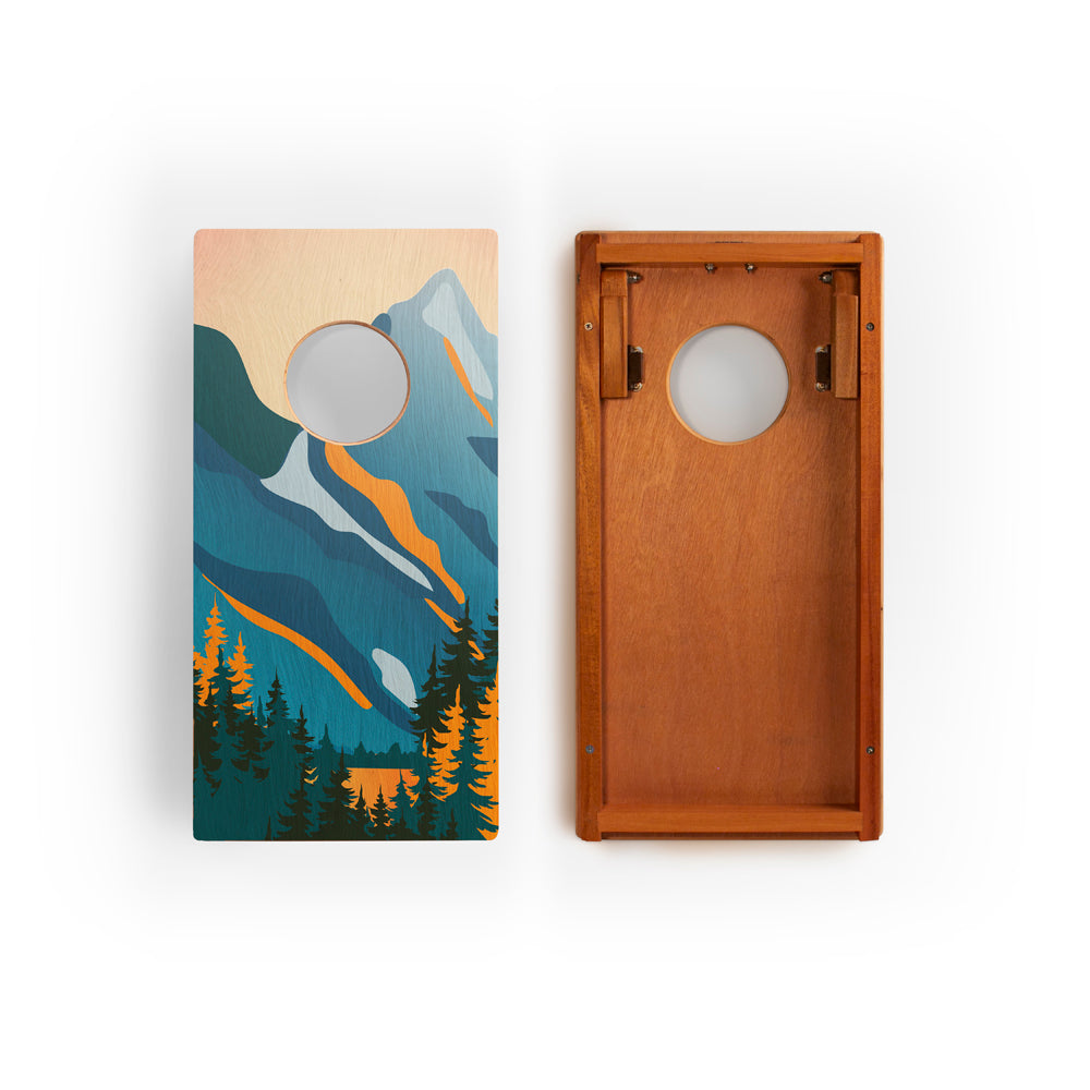 1ft x 2ft Grand Teton Compact Travel Cornhole Boards