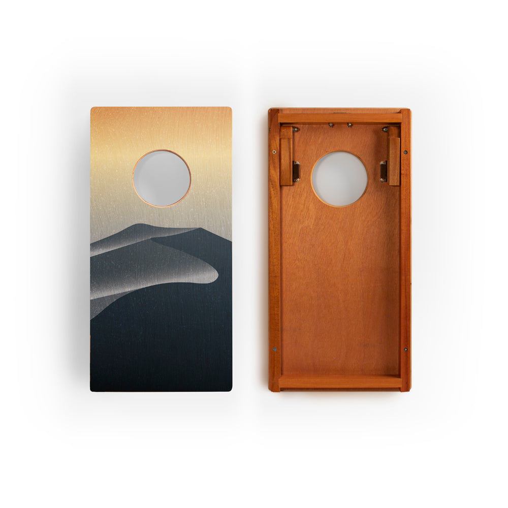 1ft x 2ft Mojave Compact Travel Cornhole Board Set