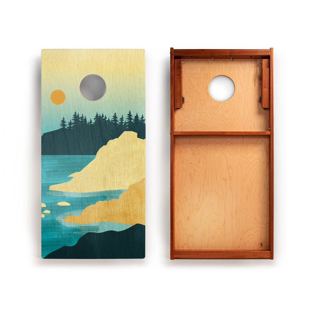 2ft x 4ft Graphic Wood Classic Cornhole Set | National Parks