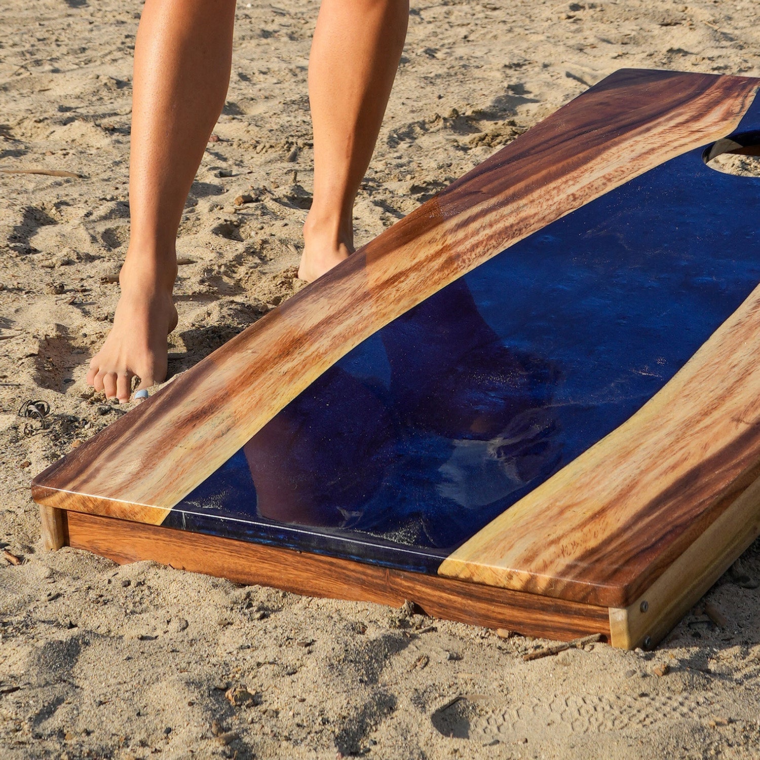 Resin & Wood Classic Cornhole Set Collection | Elakai Outdoor