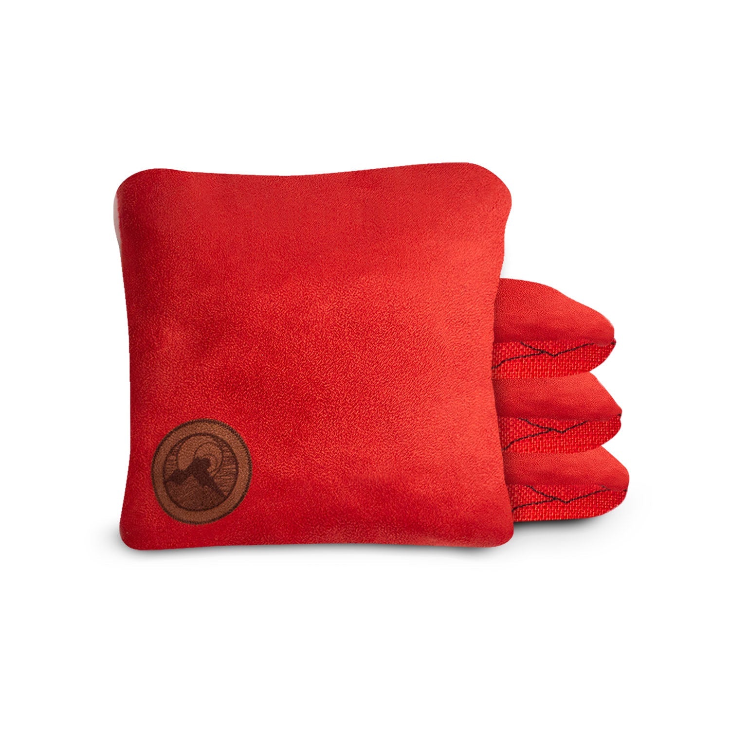Erdnase Bee Red Acorn Back エイコーンバック赤 Professional Cornhole Bags | Best Cornhole Bags
