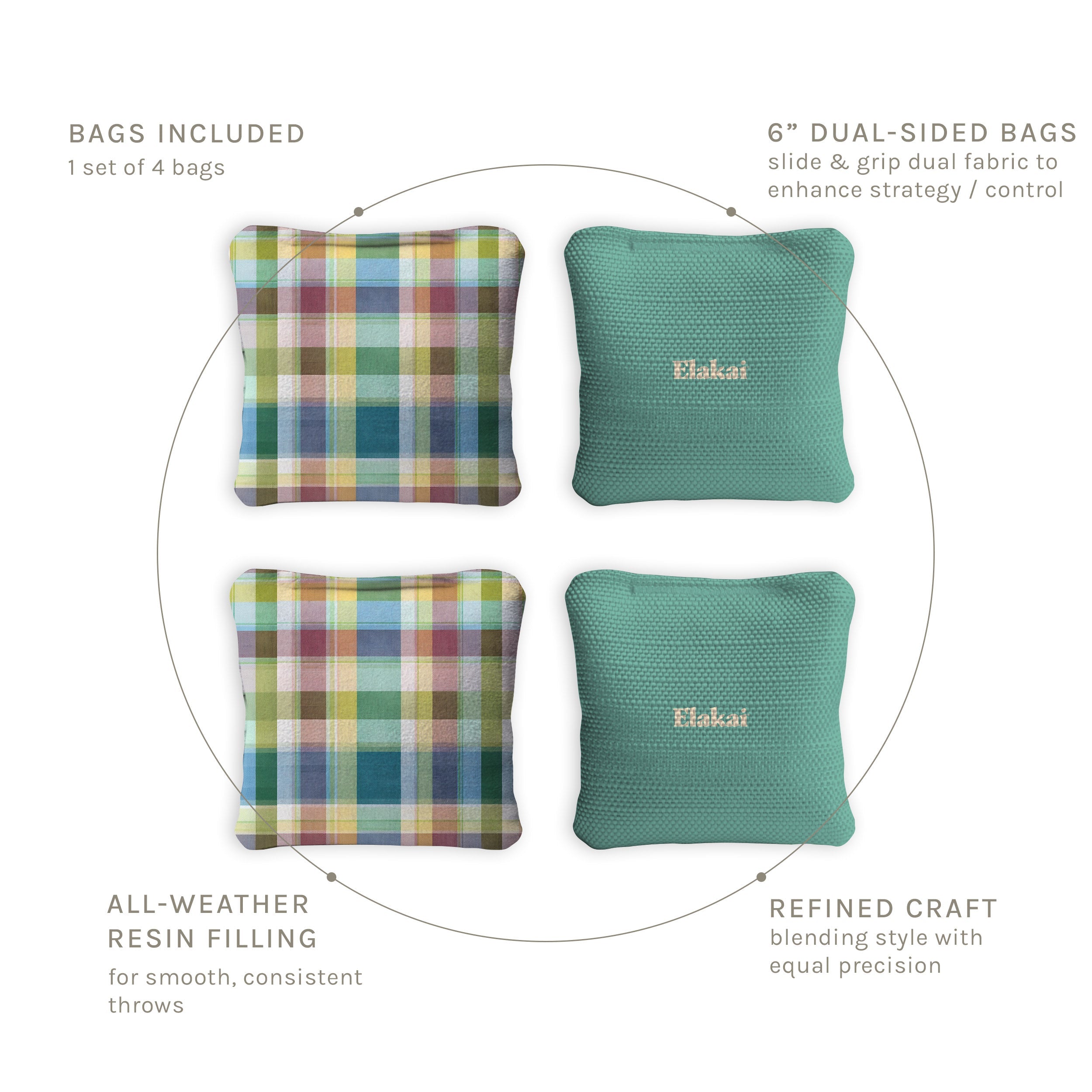 #color_Retro Patchwork Plaid Spring Lake