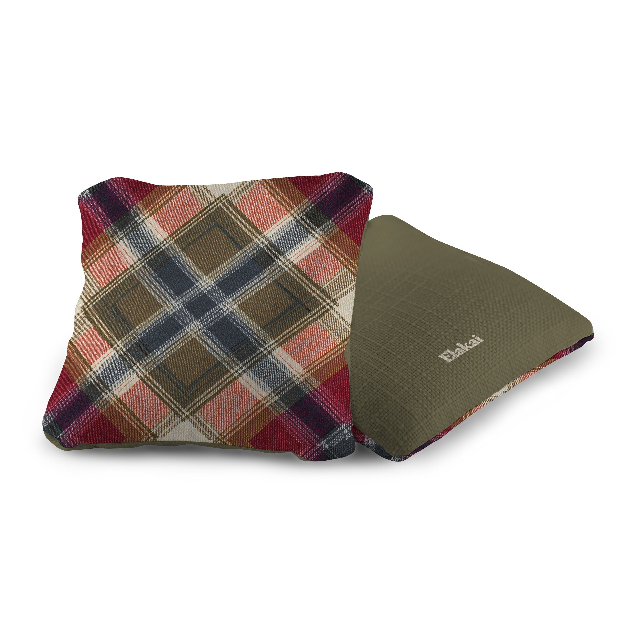 #color_Rustic Tartan Plaid Olive Green