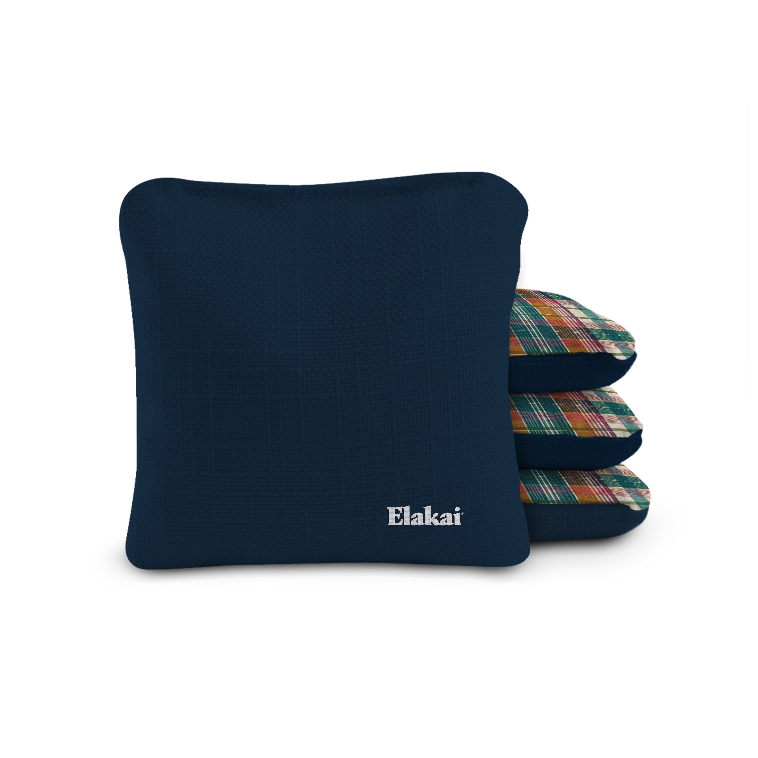 #color_Vintage Madras Plaid Coastal Navy