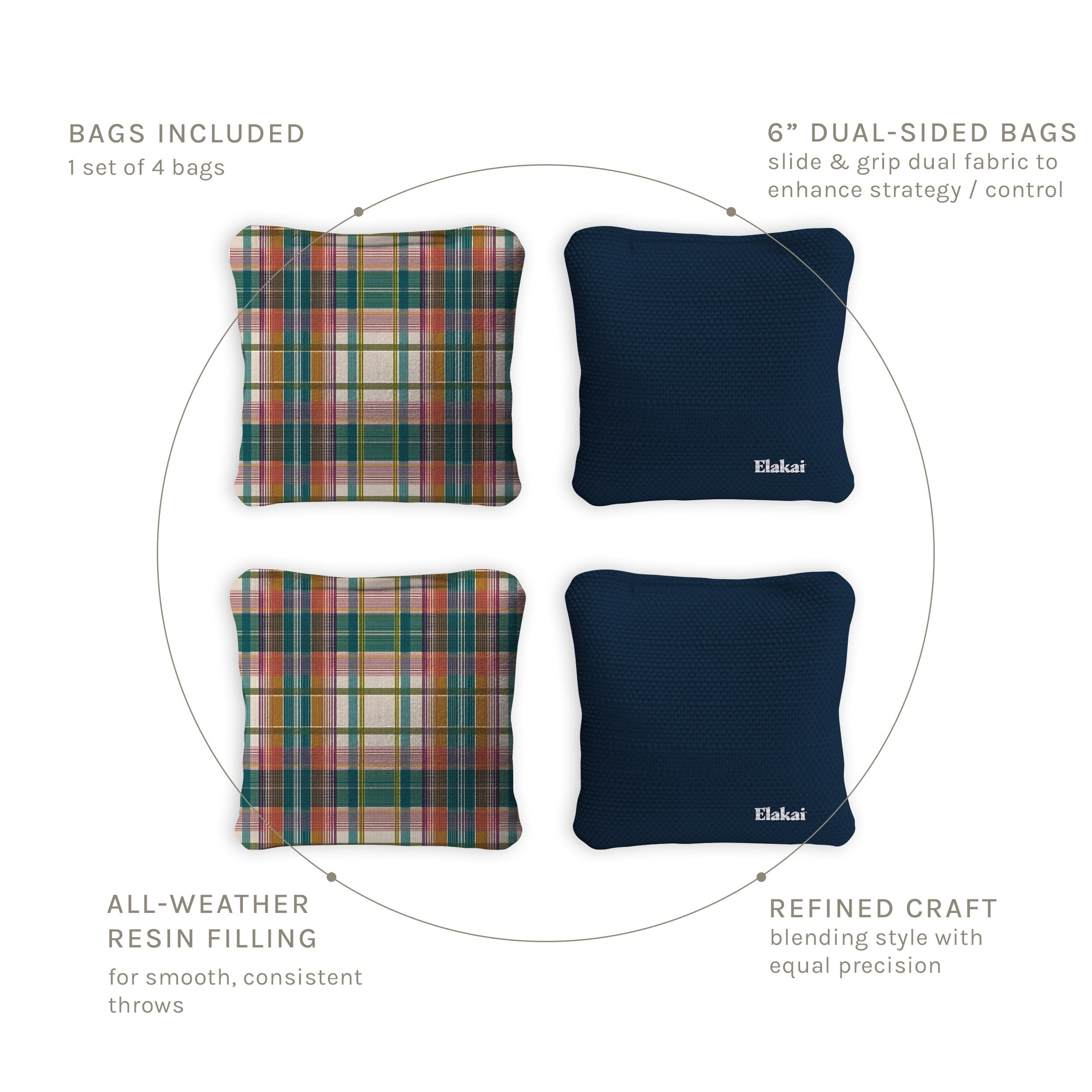#color_Vintage Madras Plaid Coastal Navy