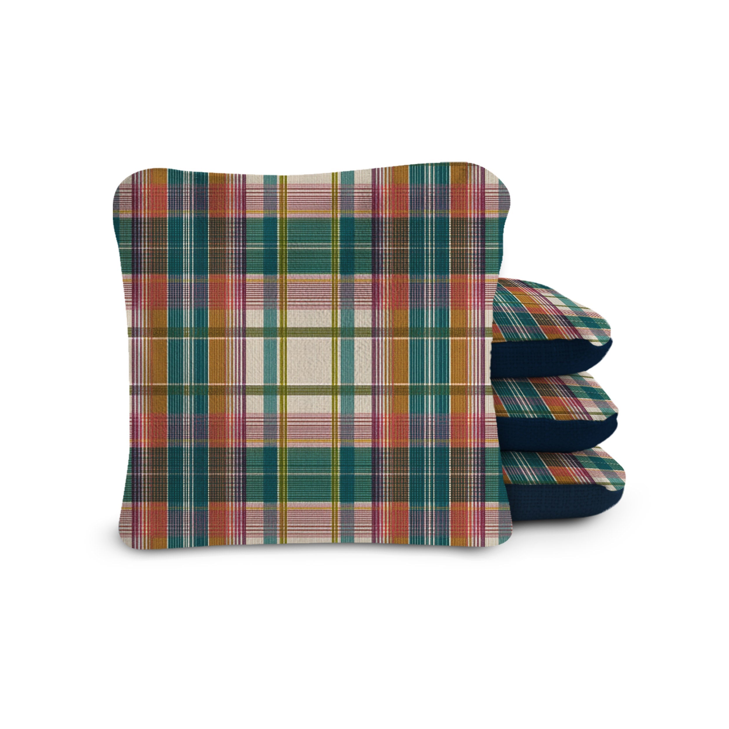 #color_Vintage Madras Plaid Coastal Navy