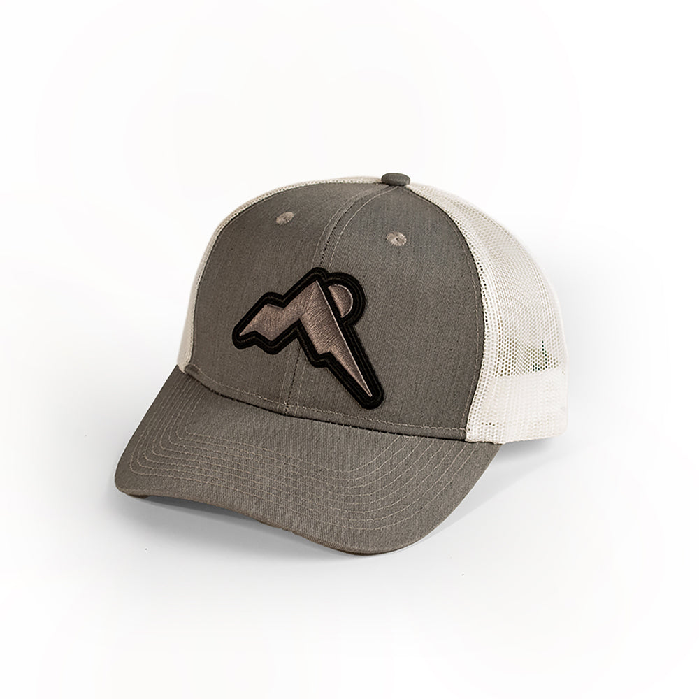 Elakai Embroidered Mountain Patch Low-Profile Trucker Hat