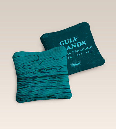 National Parks Gulf Islands Shore Travel-Size Cornhole Bags