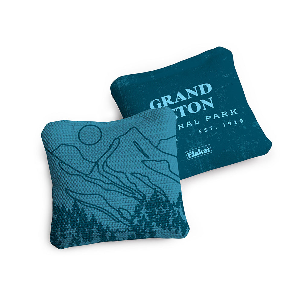 National Parks Grand Teton Travel-Size Cornhole Bags