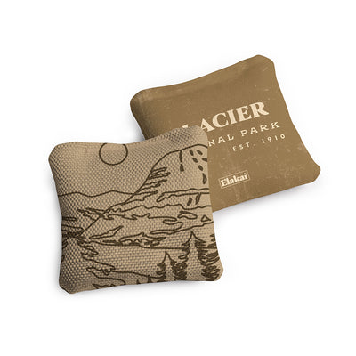 National Parks Glacier Travel-Size Cornhole Bags