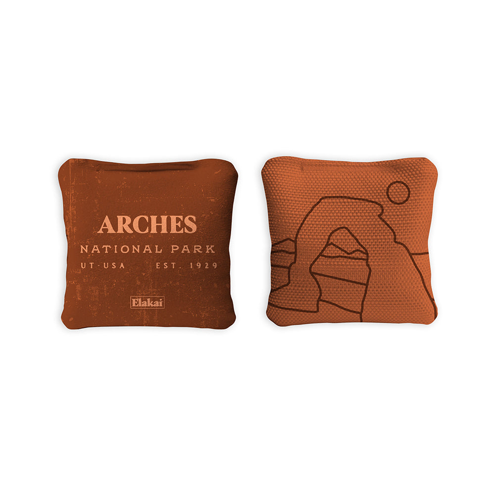 National Parks Arches Travel-Size Cornhole Bags