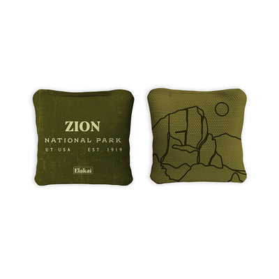 National Parks Zion Travel-Size Cornhole Bags