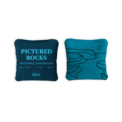 National Parks Pictured Rocks Travel-Size Cornhole Bags