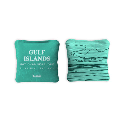 National Parks Gulf Islands Shore Travel-Size Cornhole Bags