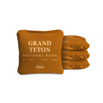 National Parks Grand Teton Travel-Size Cornhole Bags