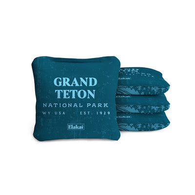 National Parks Grand Teton Travel-Size Cornhole Bags